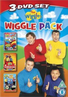 Wiggle Pack   (Toot Toot / Big Red Car / Top of the Tots)      DVD