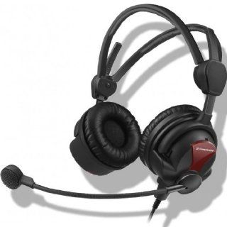 Sennheiser HMD 26 600 7 On Ear 600 Ohm Dynamic Hypercardioid Broadcast Headset with Pigtail Cable Electronics
