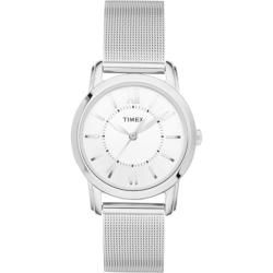 Timex Women's T2N679 Elevated Classics Dress Uptown Chic Stainless Steel Watch Timex Women's Timex Watches