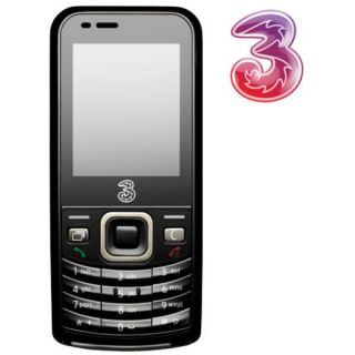 ZTE F102 3G Skype Mobile Phone on Three Network      Electronics