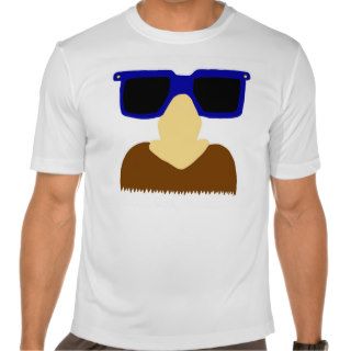 Incognito Mustache & Glasses Shirts