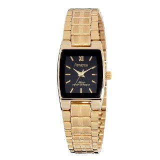 Armitron NOW Women's 752346 Gold Tone Bracelet and Black Dial Dress Bracelet Watch Armitron Watches