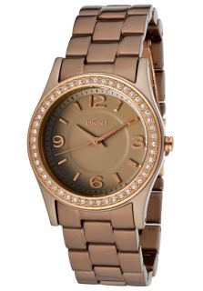 DKNY NY8310  Watches,Womens White Crystal Taupe Dial Bronze Ion Plated Aluminum, Casual DKNY Quartz Watches