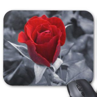 Red Rose Mouse Pads