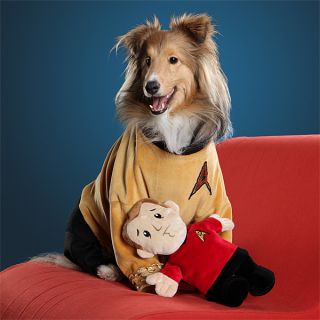 Star Trek Red Shirt Plush Dog Chew Toy