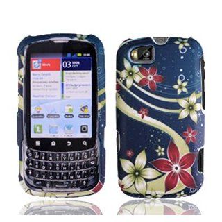 For Sprint Motorola Admiral Xt603 Accessory   Floral Galaxy Designer Hard Case Protector Cover + Free Lf Stylus Pen Cell Phones & Accessories