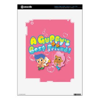 A Guppy's Best Friend Decal For iPad 3