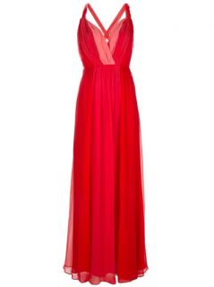 Halston Heritage Two tone  Gown