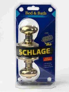 3 each Schlage Plymouth Privacy Lock (F40VPLY605) [Misc.]   Doorknobs  