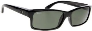 Ray Ban 4151 601 Shiny Black 4151 Rectangle Sunglasses Lens Category 3 Ray Ban Clothing