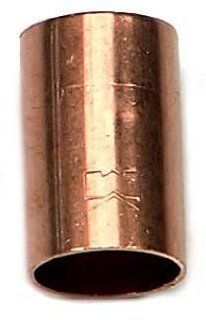Package of 100 1/2 inch Nibco # 601 Copper Slip Coupling Less Stop   Job Site Safety Equipment  