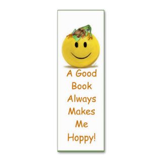 Hoppy Bookmark Business Card Template