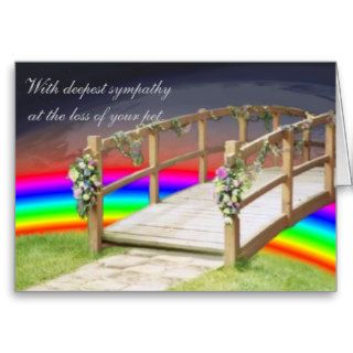The rainbow bridge cards
