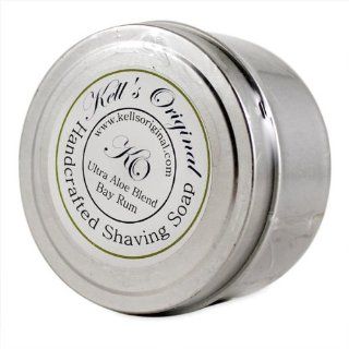 Bay Rum Shave Soap Tin 4oz shave soap by Kell's Original Health & Personal Care