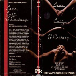 Love, Lust & Ecstasy Two Women, One Man   On A Sensual Odyssey Of Pleasure (Private Screenings) [VHS] Anita Wilson, Illia Milonako Movies & TV