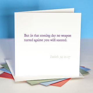 'in that coming day' bible verse card by belle photo ltd