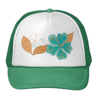 hawaiian flower hats