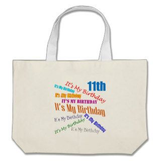 It's My Birthday 11th Birthday Gifts Tote Bag