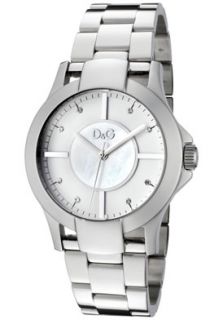 Dolce & Gabbana DW0545  Watches,Womens Texas White Crystal White Mother Of Pearl & White Dial Stainless Steel, Casual Dolce & Gabbana Quartz Watches
