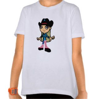 Anime Cowgirl T Shirt