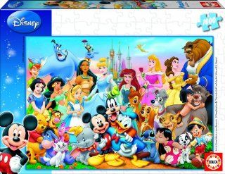 Educa  The Wonderful World Of Disney   Disney Family Puzzle Jigsaw 1000Pcs Toys & Games