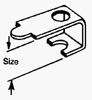 Casement Clips (18307)   Screen Door Hardware  