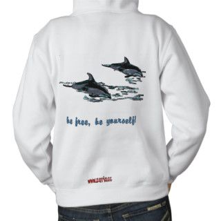 dolphins embroidered hooded sweatshirts