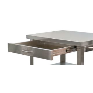 Danver Stainless Steel Kitchen Cart Drawer