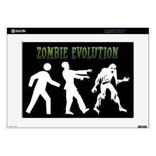Zombie Evolution 15" Laptop Decal