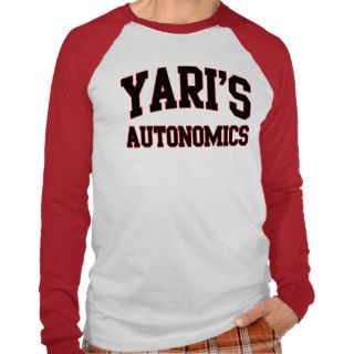 Yari's Autonomics softball team t shirt