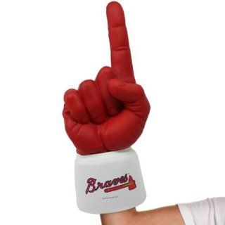NEW Atlanta Braves #1 Ultimate Fan MLB Foam Hand Finger Officially Licensed by Major League Baseball  Sports Fan Rally Towels  Sports & Outdoors