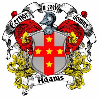 Adams Family Crest Acrylic Cut Outs