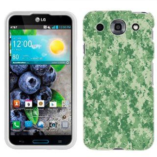 LG Optimus G PRO Digital Camo Green Phone Case Cover Cell Phones & Accessories
