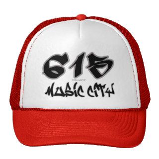 Rep Music City (615) Mesh Hat