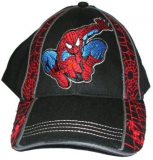 Spiderman Cap Hat Black/Red Youth Clothing