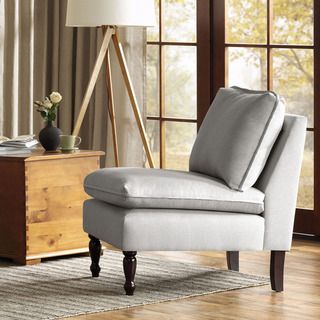 Toulouse Grey French Seam Chair Chairs