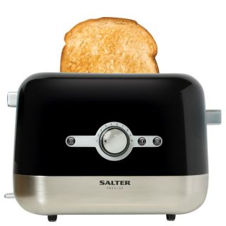 Salter Precise Toaster   Gloss Black (SDP TT201BK)      Homeware