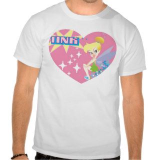 Tinkerbell in a Heart Disney Tees