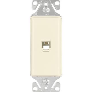 Cooper Wiring Devices 1 Gang Desert Sand Phone Nylon Wall Plate