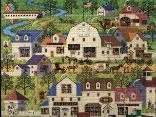 Charles Wysocki Mosaic Puzzle   Shops and Buggies Toys & Games