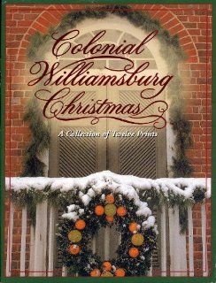 Colonial Williamsburg Christmas A Collection of 12 Prints  Blank Postcards 