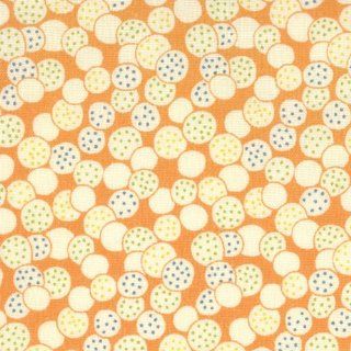 Moda Punctuation Dots Orange Quilt Cotton Fabric By the Yard