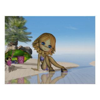 Beach life, moonies little cutie pie collection posters