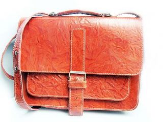 leather satchel bright by cutme