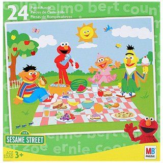 Sesame Street 24 Piece Puzzle [Healthy Foods] Toys & Games