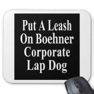 Recall John Boehner Koch Oil's Lap Dog Mouse Pads