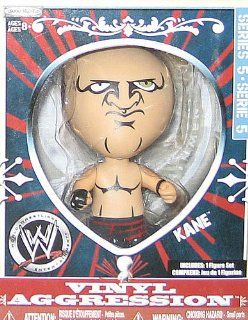 KANE   VINYL AGGRESSION 5 WWE WRESTLING ACTION FIGURE (3 TALL)" 