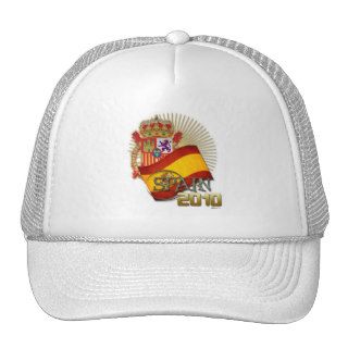 World 2010 Cup Spain Mesh Hat