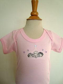 girls pink princess crown onesie by estee moscow