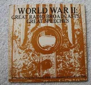 World War II Great Radio Broadcasts / Great Speeches Music